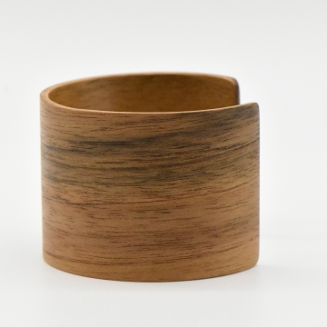 French Walnut Cuff Bracelet